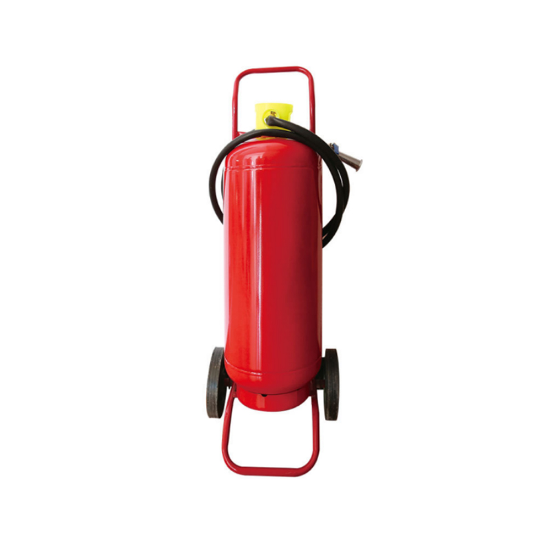 Extinctor cu pulbere uscată cu cărucior de 25 kg