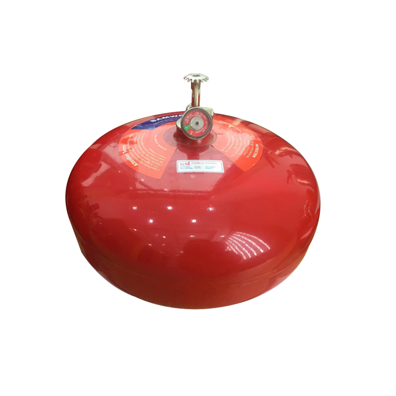 Extinctor automat ABC cu pulbere uscată suspendată de 6 kg